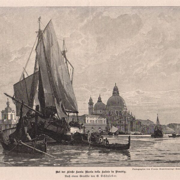 Venezia, Santa Maria della Salute, 1886