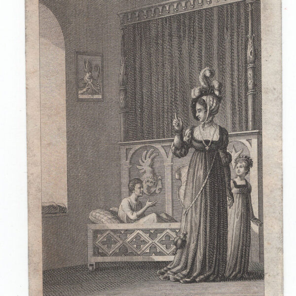 Piccola incisione del XVIII-XIX s