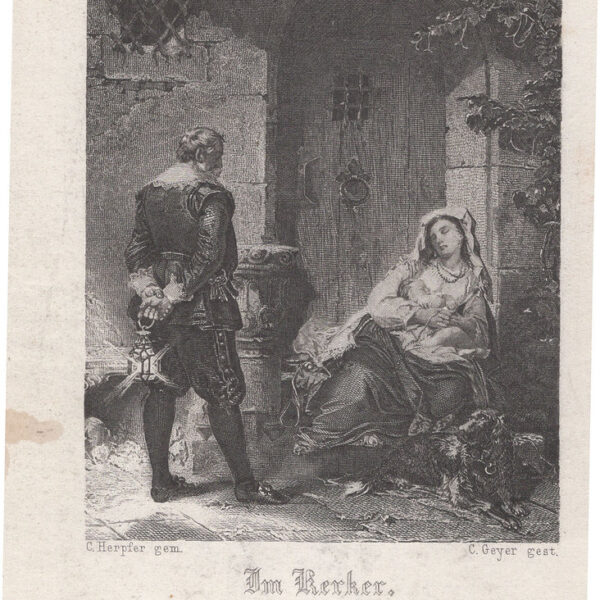 Piccola incisione del XVIII-XIX s