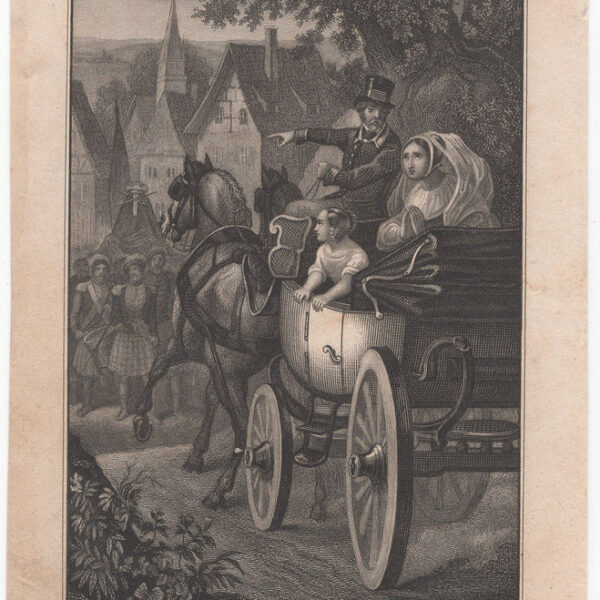 Piccola incisione del XVIII-XIX s