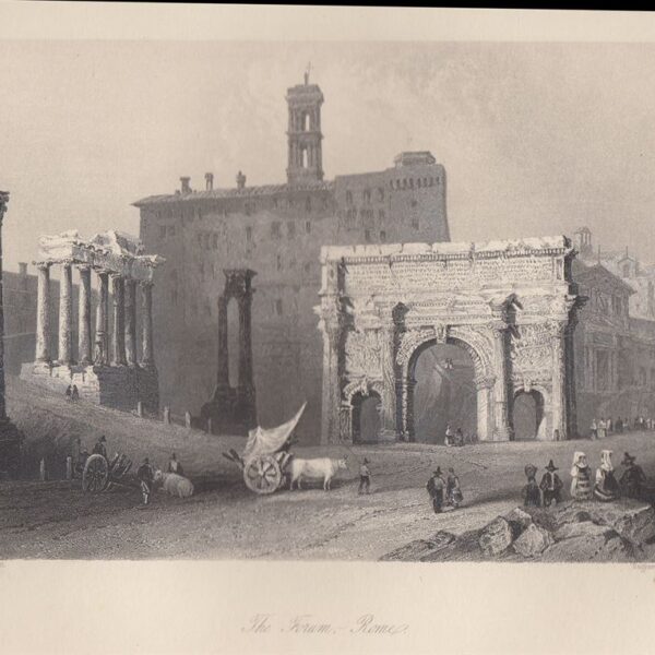 Roma, I Fori, 1850