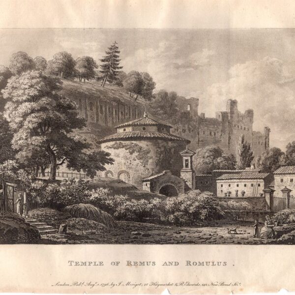 Roma, Tempio di Romolo e Remo, 1796