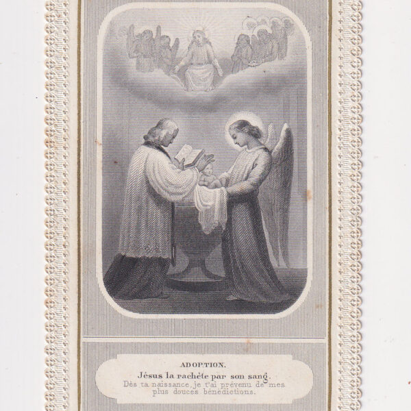 Santino antico, Adozione, XIX sec.