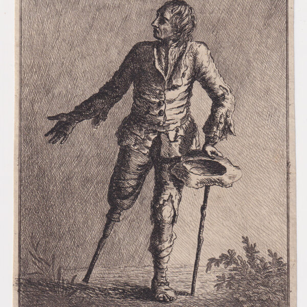 Mary Hartley, Mendicante dal vero, 1770