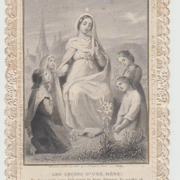 Madonna, Mese Mariano, Bouasse-Lebel, 1865