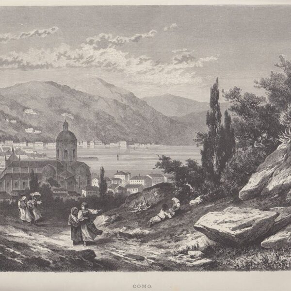 veduta di Como, 1877