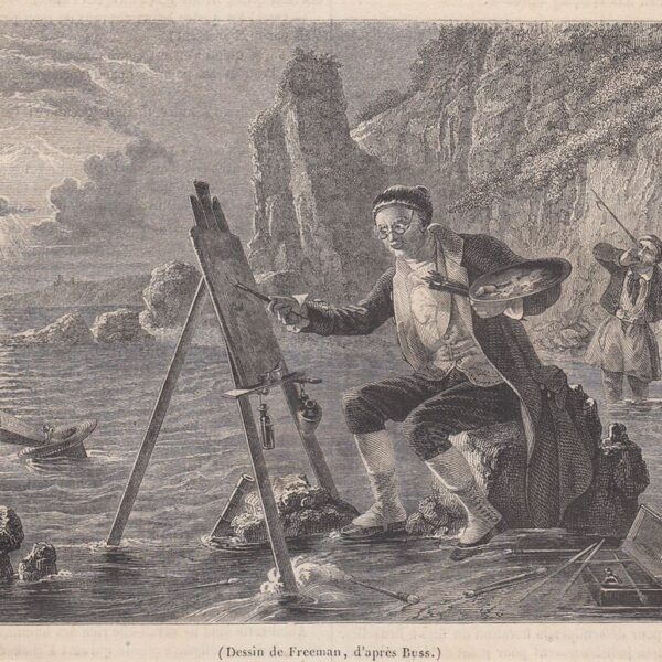 Buss, Le Peintre de Marine, 1847