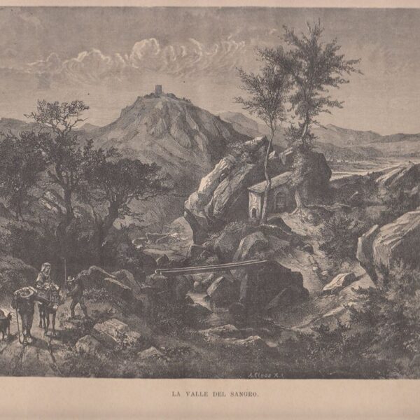La valle del Sangro, 1885