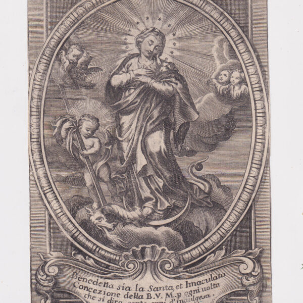 Immacolata Concezione, anonimo, XVII secolo