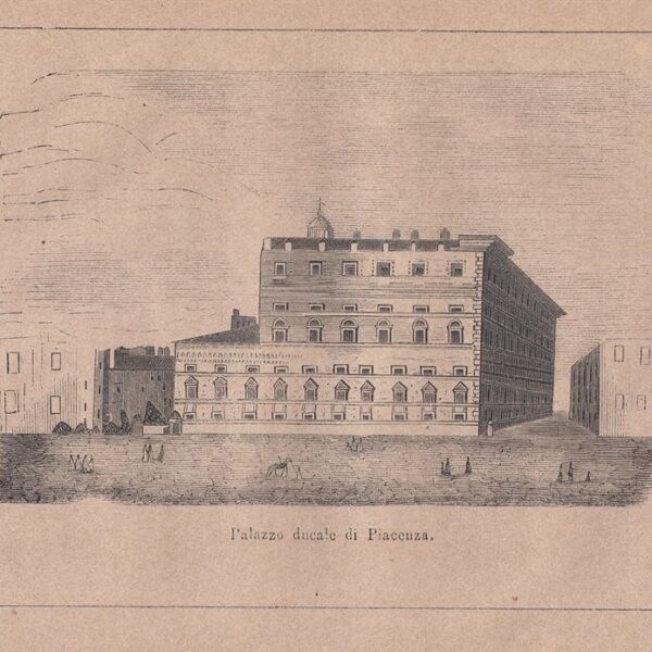 Piacenza, Palazzo Ducale, 1871