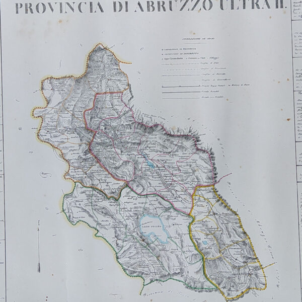 Provincia di Abruzzo Ultra II, B. Marzolla, 1832