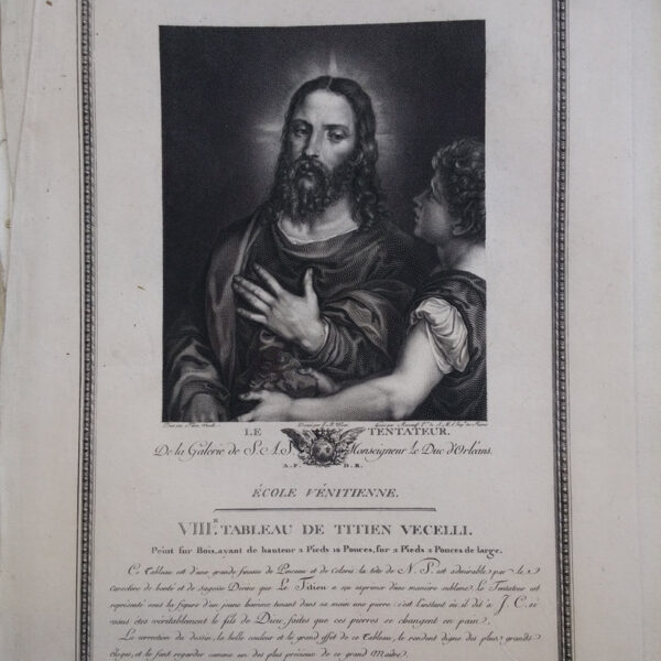 Tiziano Vecellio, Il Tentatore, 1786