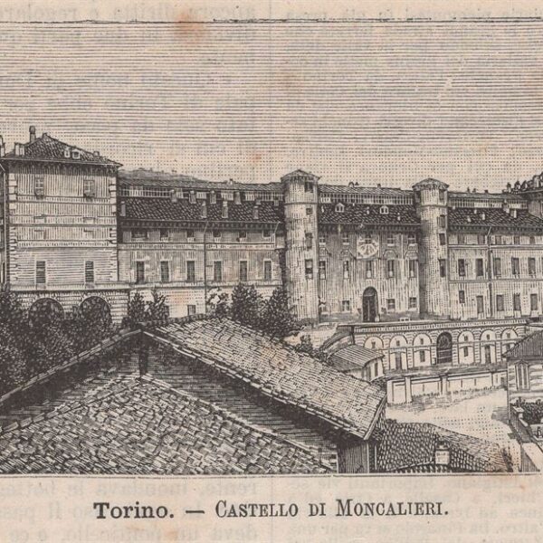 Torino, Castello di Moncalieri, 1890