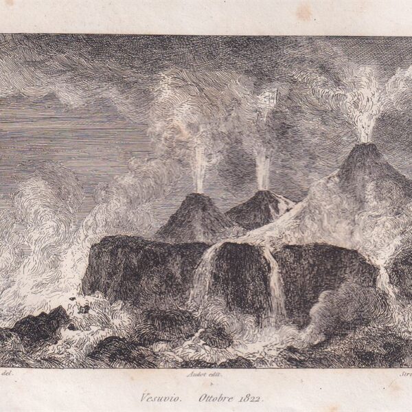 Napoli, Vesuvio, Eruzione del 1822