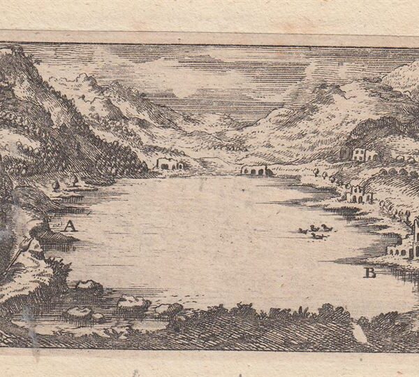 Lago di Averno, Campi Flegrei, 1707