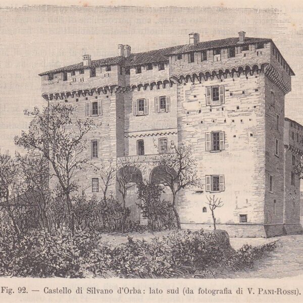 Castello di Silvano D'Orba , 1890