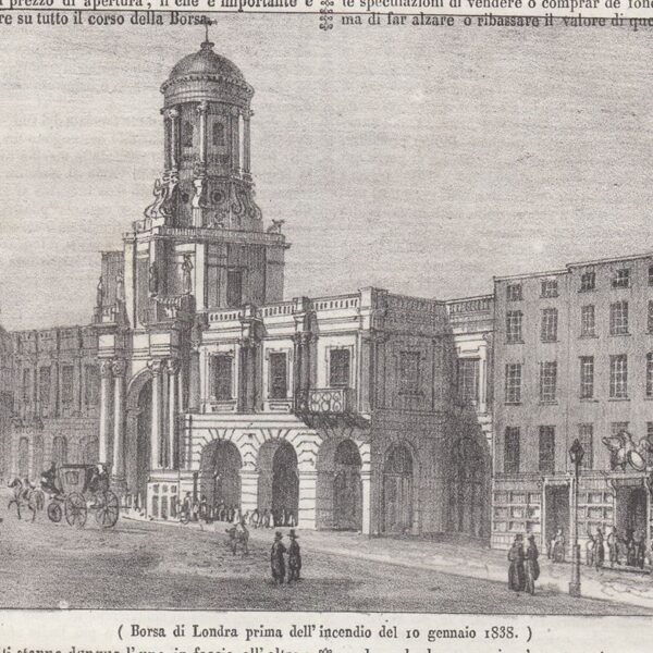 Borsa di Londra, 1838