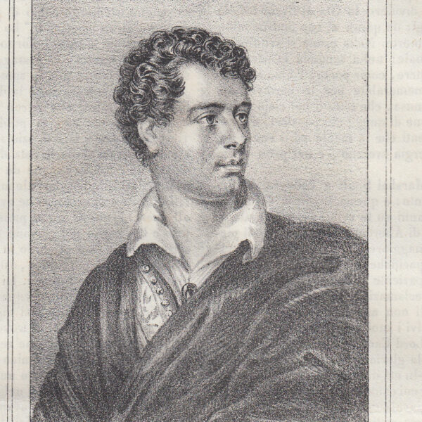 Lord Byron, 1845