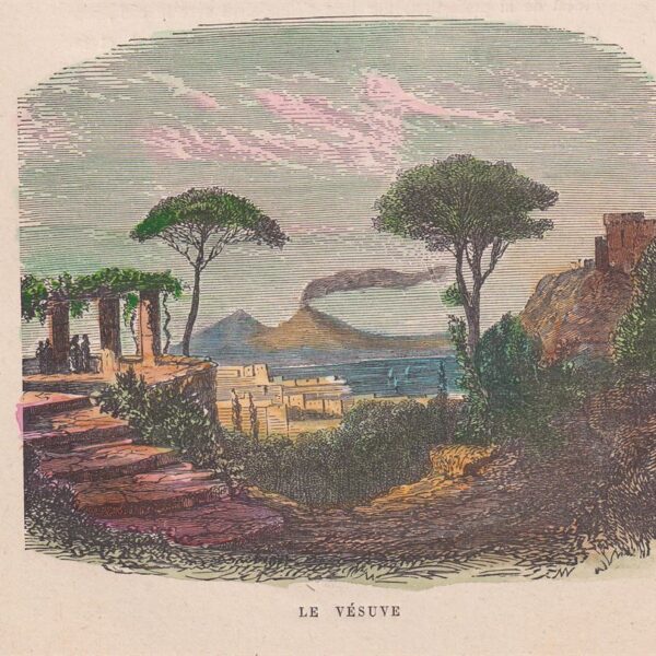 Napoli, Vesuvio, 1892
