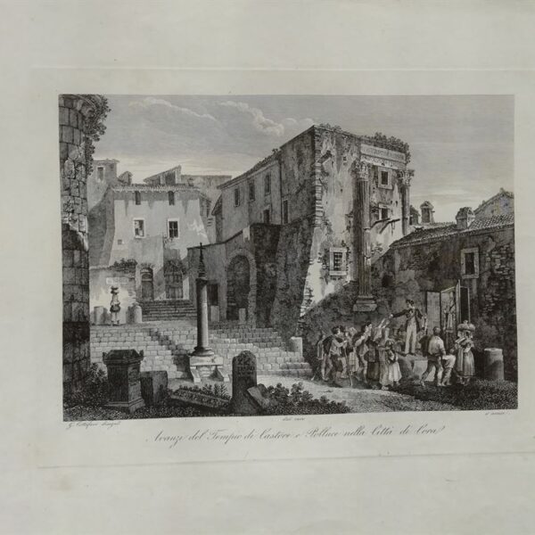 Tempio di Castore e Polluce in Cora