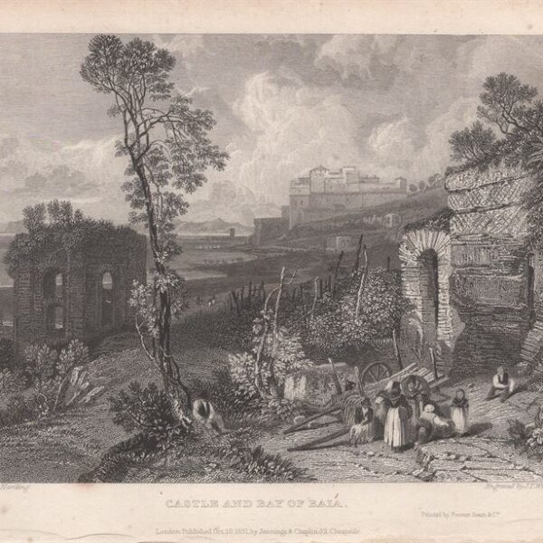 Castello e baia di Baia 1833-35