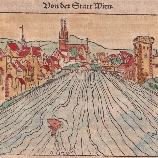 Veduta di Vienna, Wien, 1614