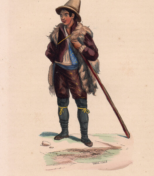 Calabria, Pastore Calabrese, 1844