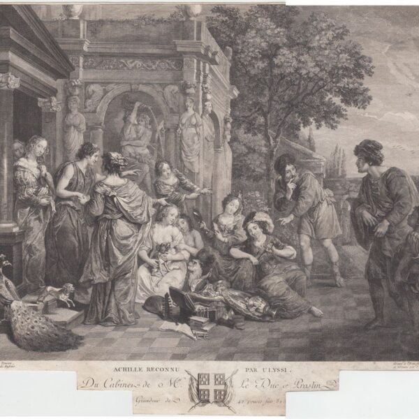 Martini e Le Bas, Achille riconosciuto da Ulisse, 1772