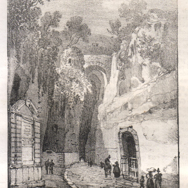 Napoli, Grotta di Pozzuoli, 1838