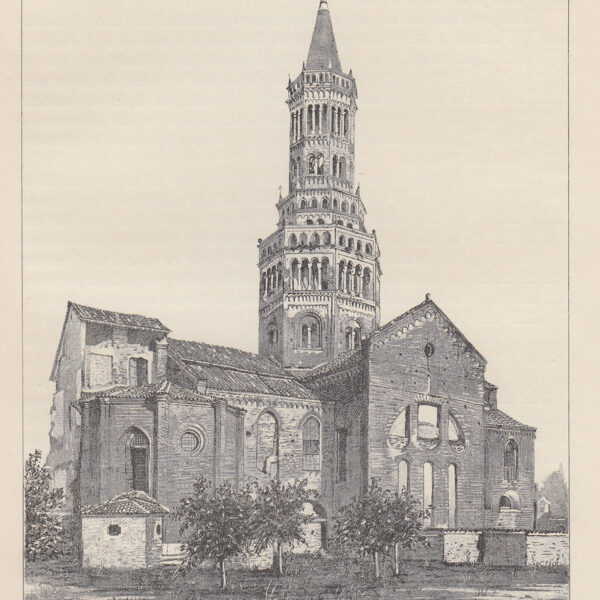 Milano, Abbazia di Chiaravalle, 1890