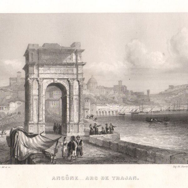 Ancona, 1860, Arco di Traiano