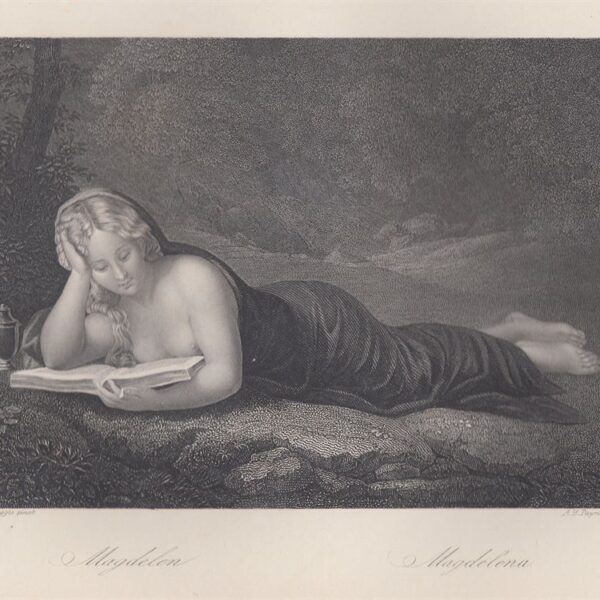 Maddalena, Correggio, 1840-50