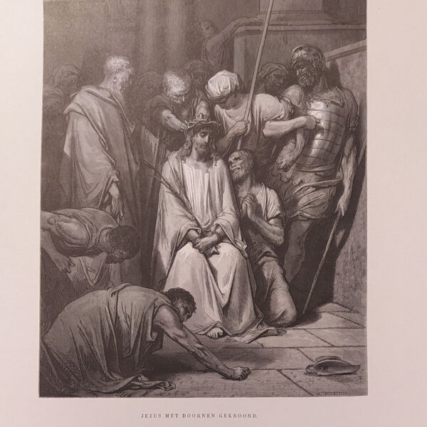 Gustave Dorè, Gesù coronato di spine, 1873