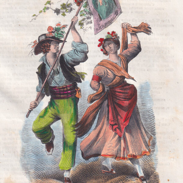 Ritorno dalla festa di Piedigrotta, 1854