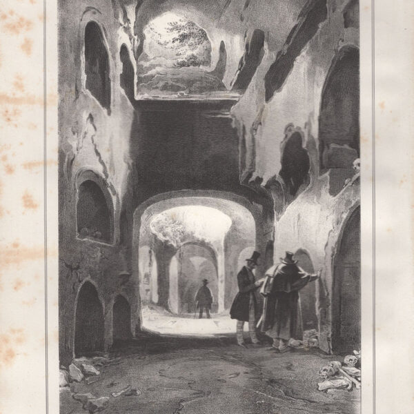 Napoli, Catacombe di S. Gennaro, 1845