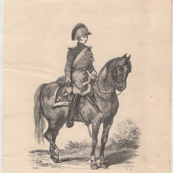 Gendarmeria Francese a cavallo, 1840