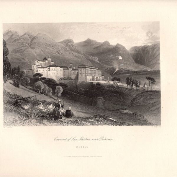 Palermo, Convento di San Martino, 1850
