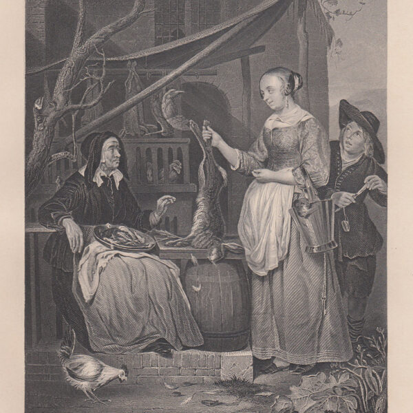 Mercante di Carni, A.H.Payne, 1862