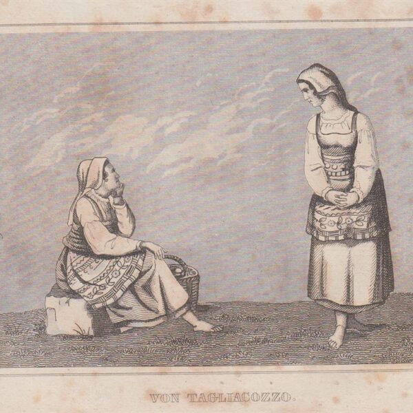 Costumi di Tagliacozzo, Aquila, 1835