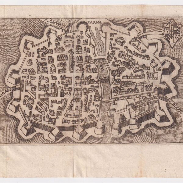 Mappa di Parma, Scoto, 1659