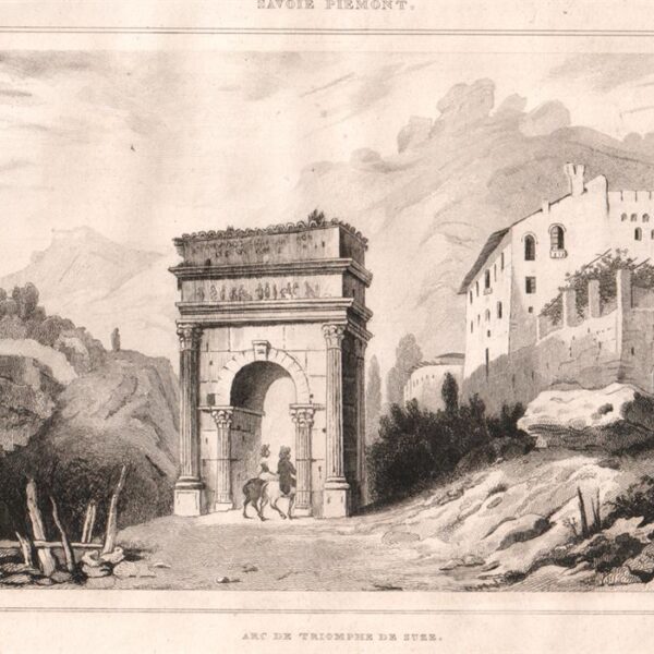 Susa, Arco di Trionfo, 1834