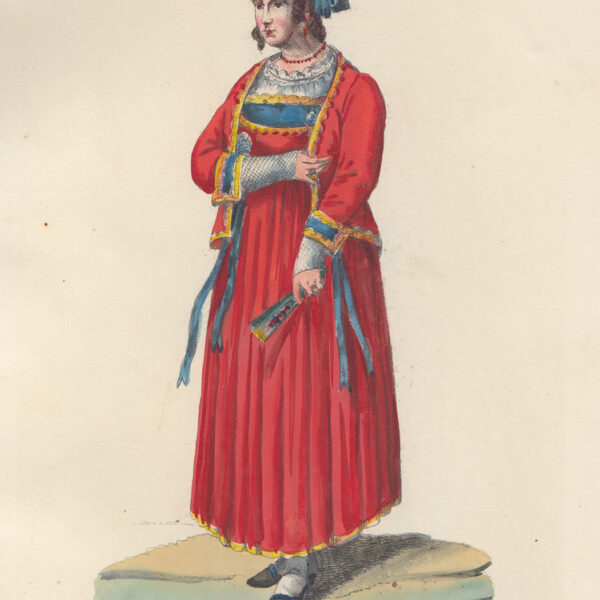 Donna di Nettuno, 1840