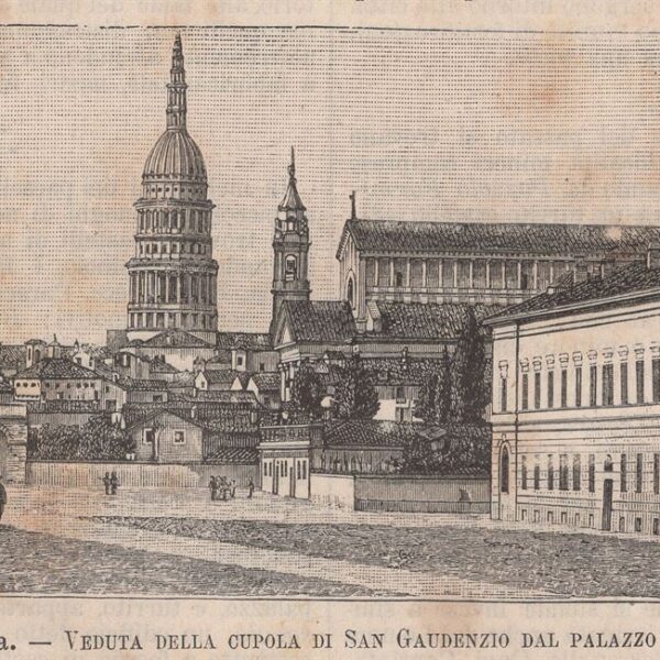Novara, San Gaudenzio, 1890
