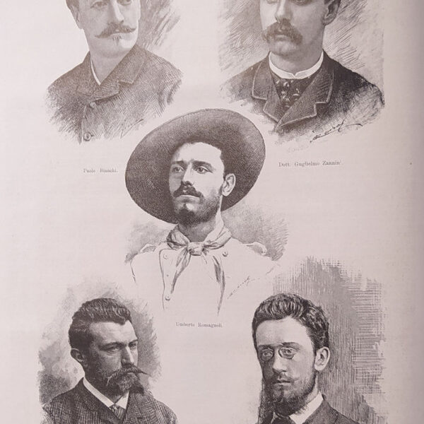 ​I compagni di sventura del conte Porro e del prof. Licata, 1886