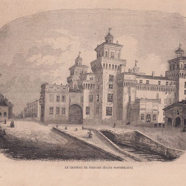 Ferrara, Castello, 1859