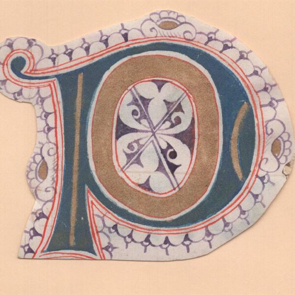 Capolettera del XV-XVI secolo