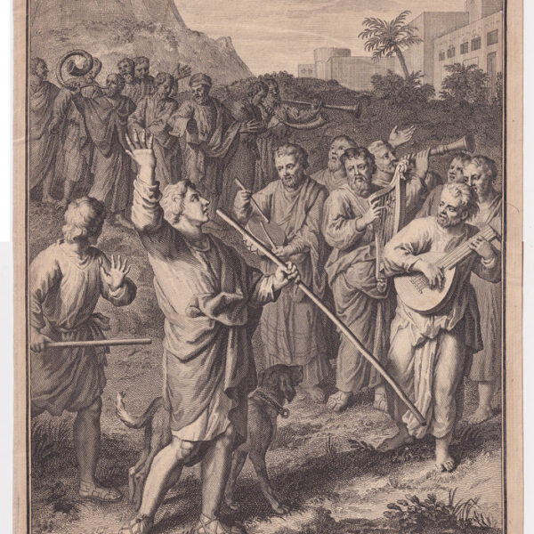 Gerard Hoet (1648-1733), Saul tra i Profeti, 1720