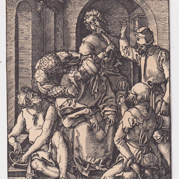 Albrecht Durer, Gesù deriso, xilografia