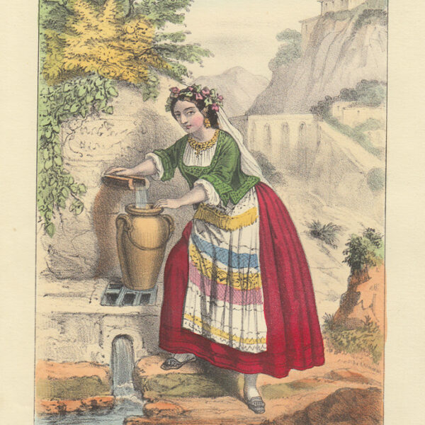 Ragazza alla Fontana, 1870