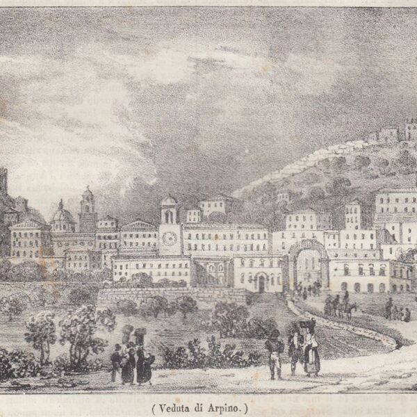 Arpino, Veduta, 1836